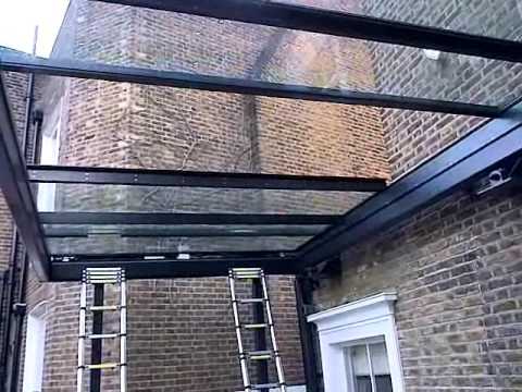 Large glass panels for windows